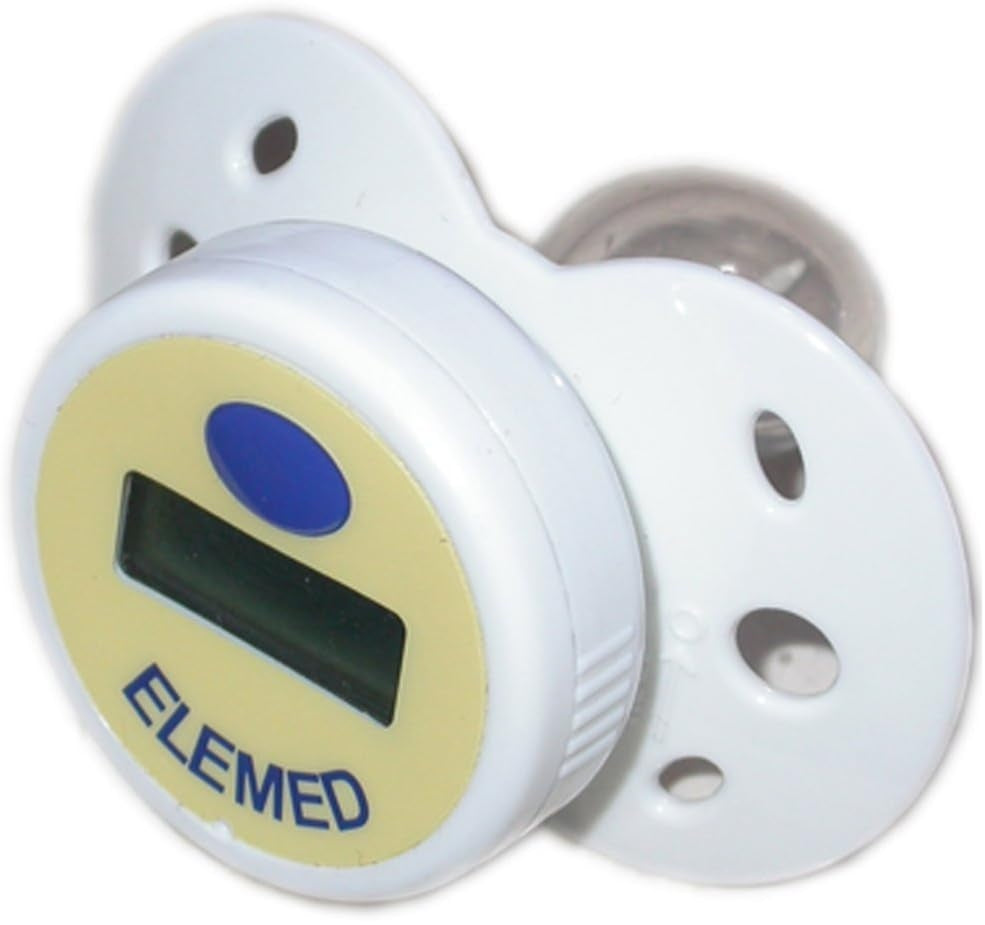 ELEMED Ciuccio Temp MP200 silikonowy smoczek z termometrem cyfrowym