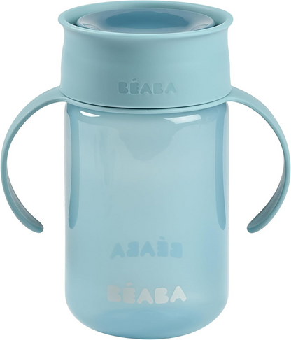BEABA Training Cup kubek niekapek 360° 340 ml 12 m+