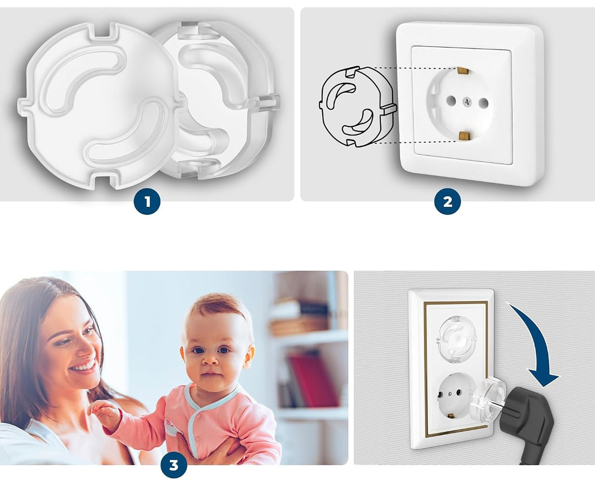 HOFFENBACH protecție pentru copii pentru prize electrice x1