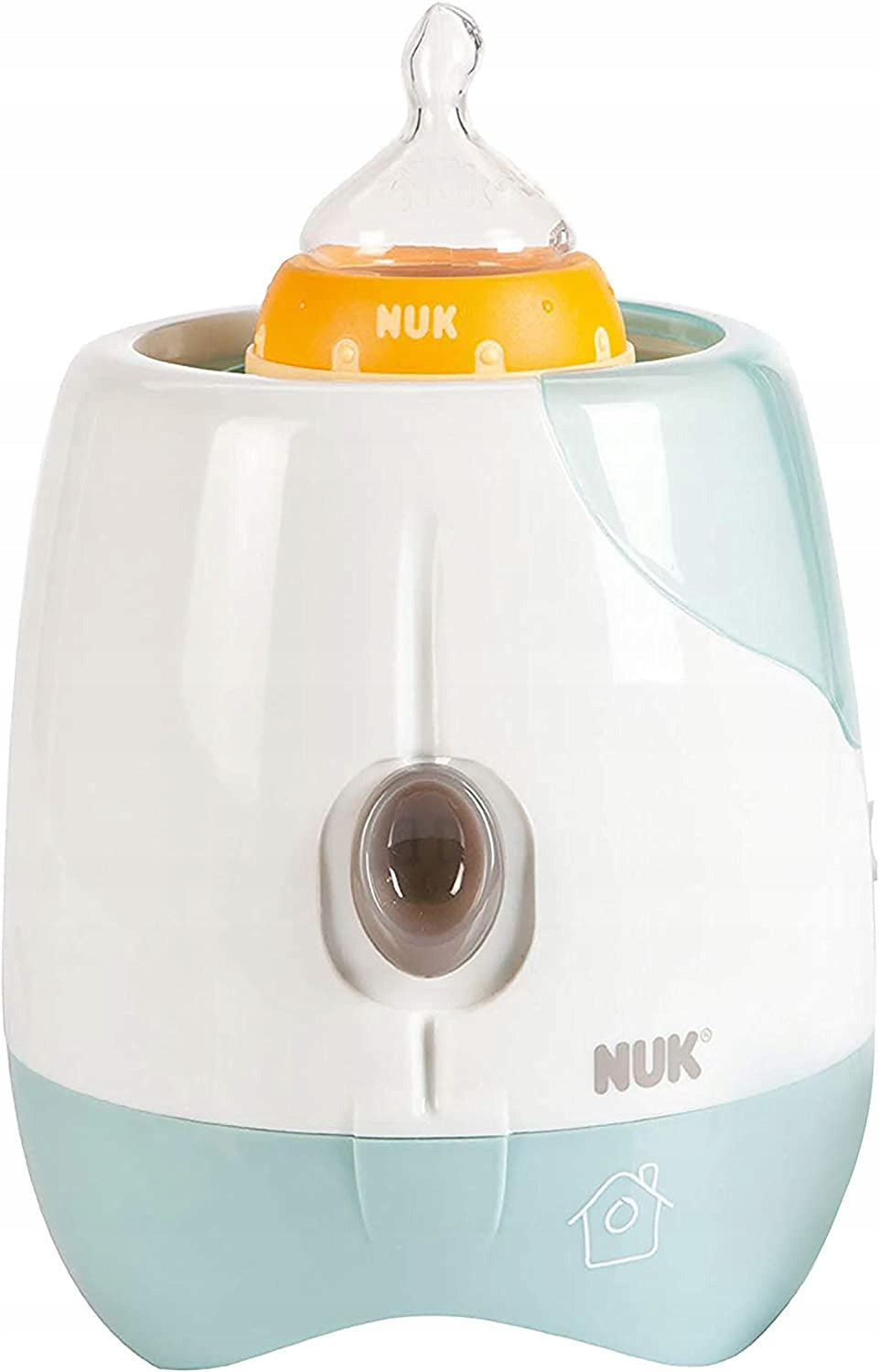 NUK Thermo Rapid PODGRZEWACZ DO DOMU do butelek i słoiczków, biało-turkusowy, szybkie podgrzewanie