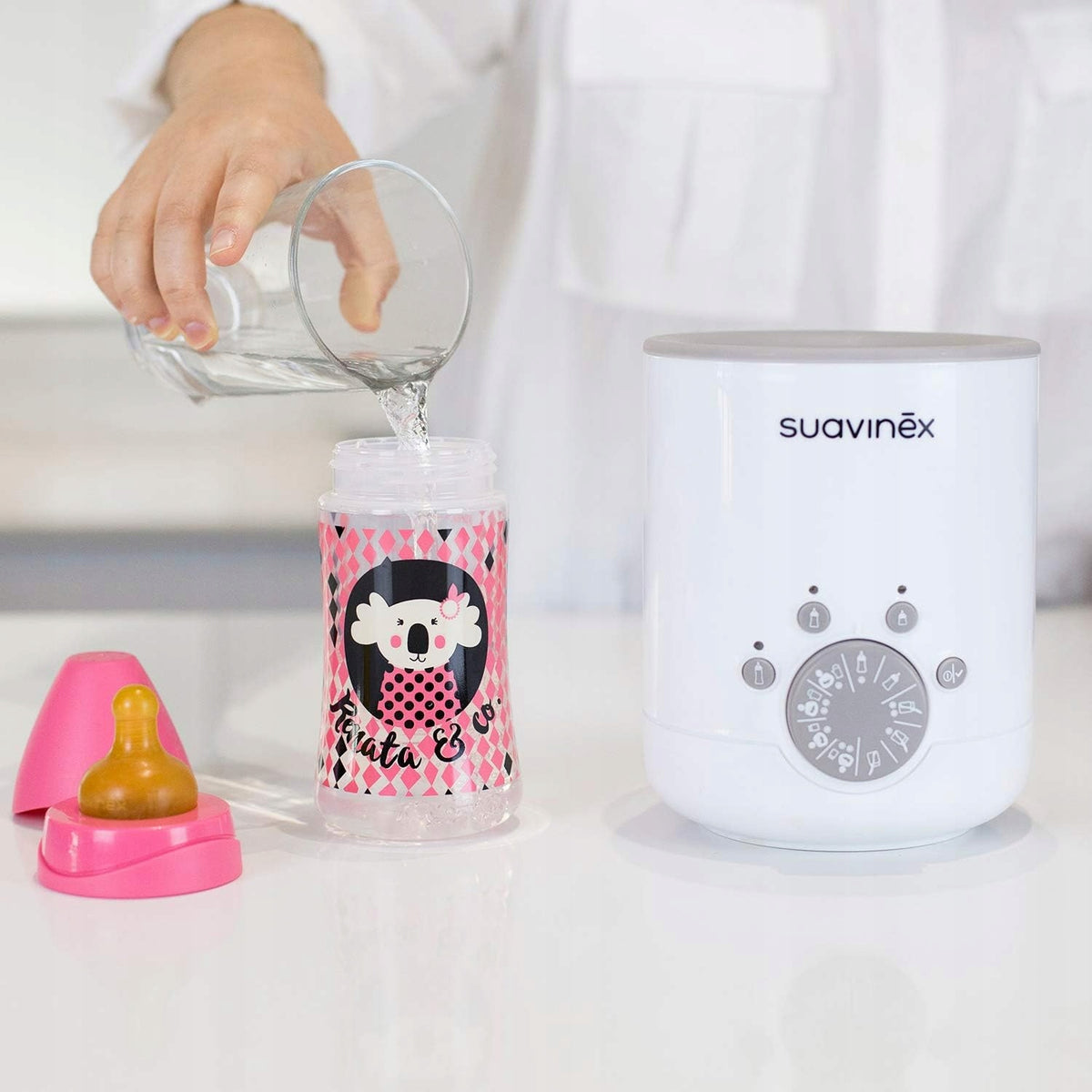 SUAVINEX затоплител за бутилки и бурканчета 3w1