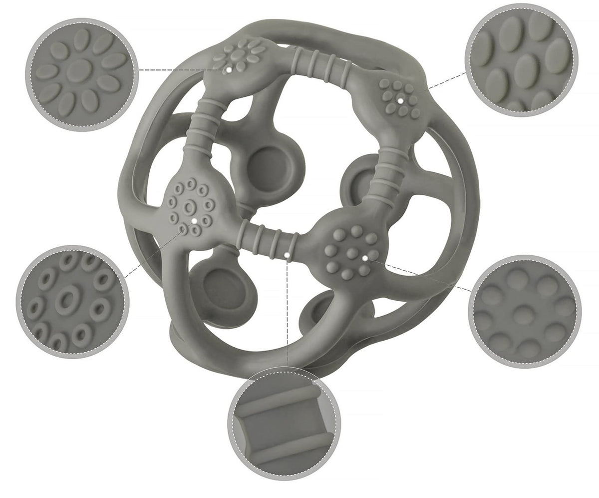 MCGMITT Teether Ball silikonbitring 10 cm
