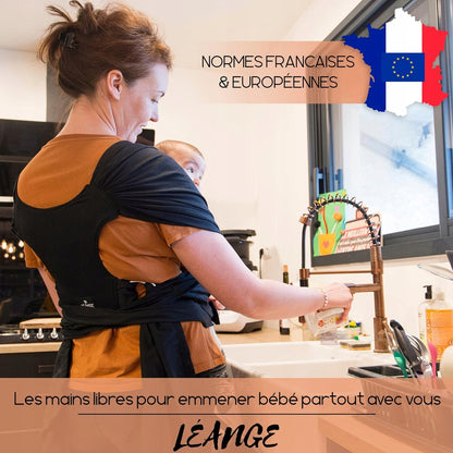 LEANGE 2-in-1 Babytragetuch