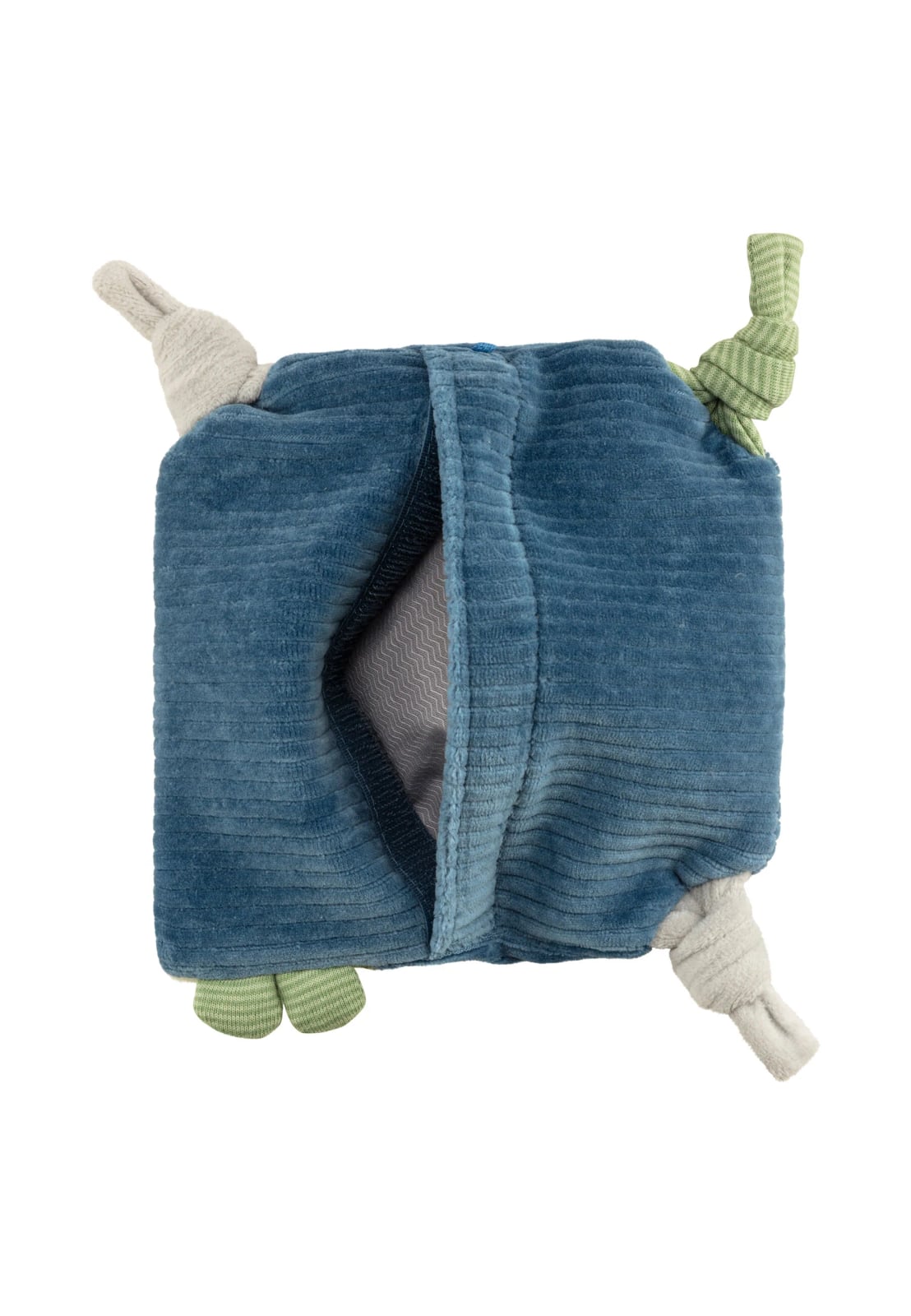 Sterntaler Dino Rexi cuscino con imbottitura ai fiocchi d'avena blu 17x17cm