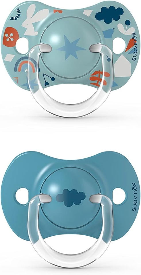 SUAVINEX chupete SX PRO x2 de silicona 6-18 meses