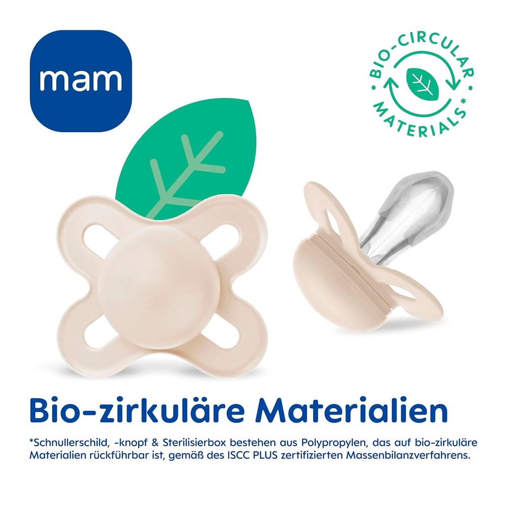 MAM Original Start suzete de calmare Day&Night 0-2m x4 LUMINOASE