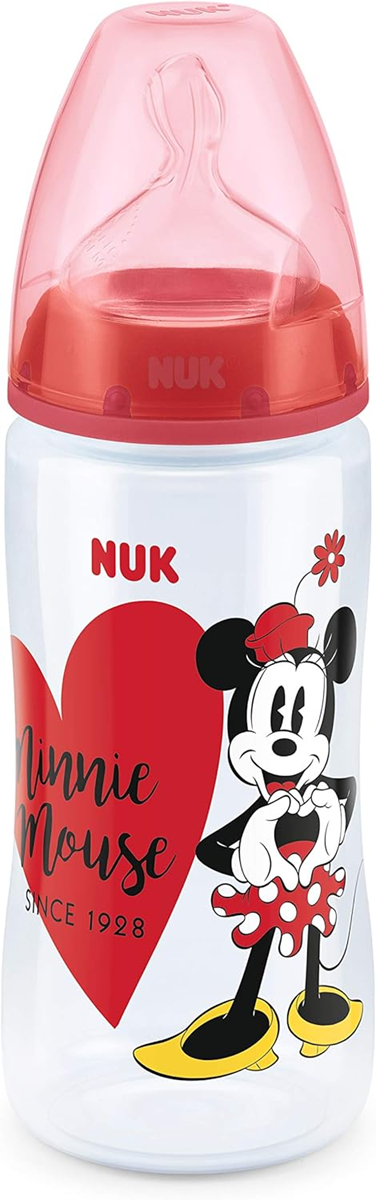 NUK First Choice+ Minnie bottiglia 300 ml 6-18 m tettarella M