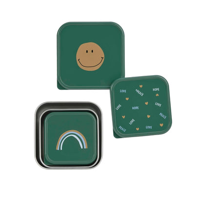LASSIG Snackbox stalen SNACKDOZEN x3