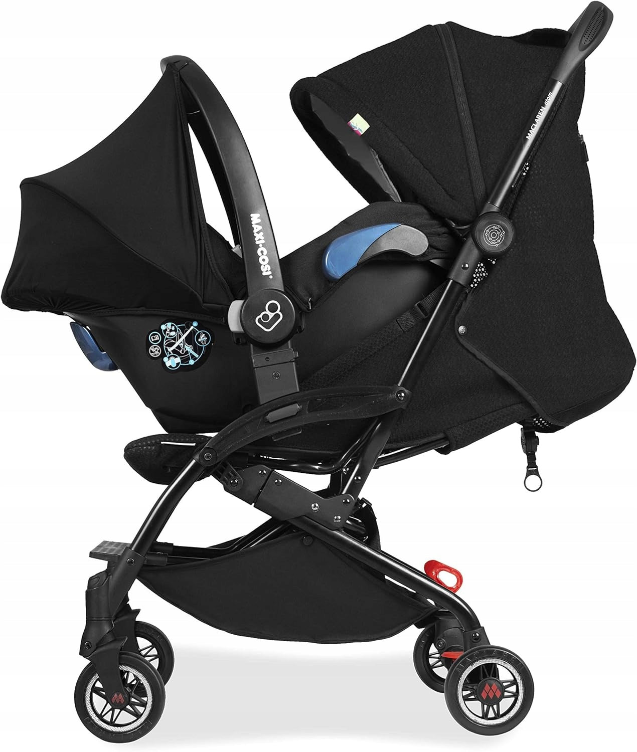 MACLAREN Atom Style babakocsihoz való adapterek BRITAX ROMER Baby Safe Plus autósüléshez