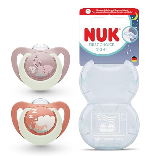 NUK First Choice Night cumik 18-36 hón.