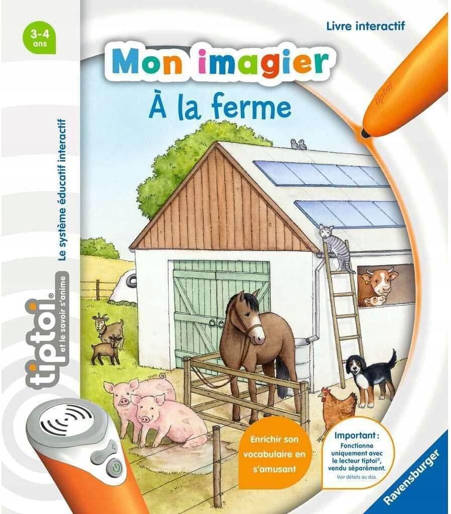 RAVENSBURGER TIPTOI interaktív tollhoz való atlasz, FRANCIA VÁLTOZAT