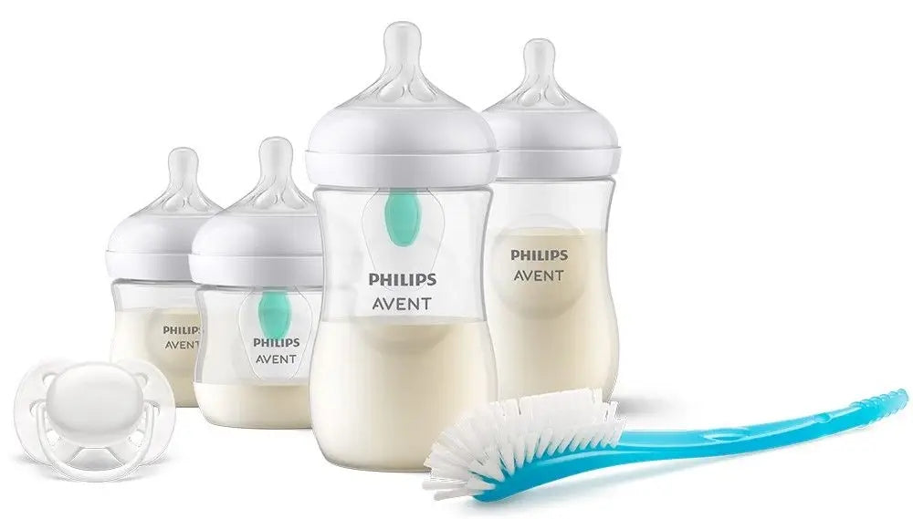 PHILIPS AVENT Natural Response Σετ Μπιμπερό Θηλή Βούρτσα AIRFREE VENT