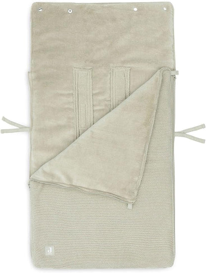 Jollein Basic Knit sac de dormit pentru cărucior, oliv