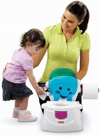 FISHER PRICE εκπαιδευτικό δοχείο τουαλέτας «Η πρώτη μου τουαλέτα» GR