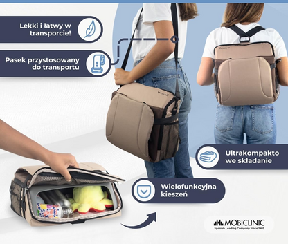 MOBICLINIC Monkey krzesełko do karmienia turystyczne Podwyższenie