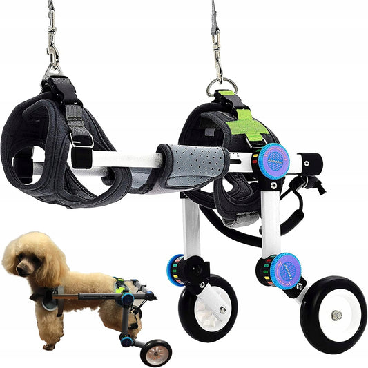 HOBEYHOVE rolstoel voor honden XS gewicht 3,5-8kg