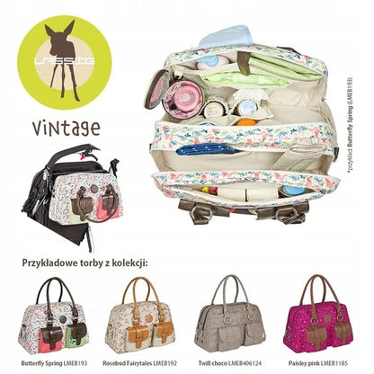 LASSIG Vintage Metro Bag nappy bag and accessories