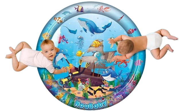 NouBaby XXL water mat with ocean motif