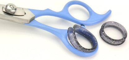 CALMING CLIPPER hajvágó olló + 9 vezetőfésű és kötény "O"