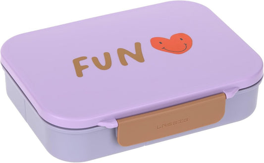 LASSIG Bento lunch box con scomparti rimovibili 17x21 cm PICCOLO CUORE