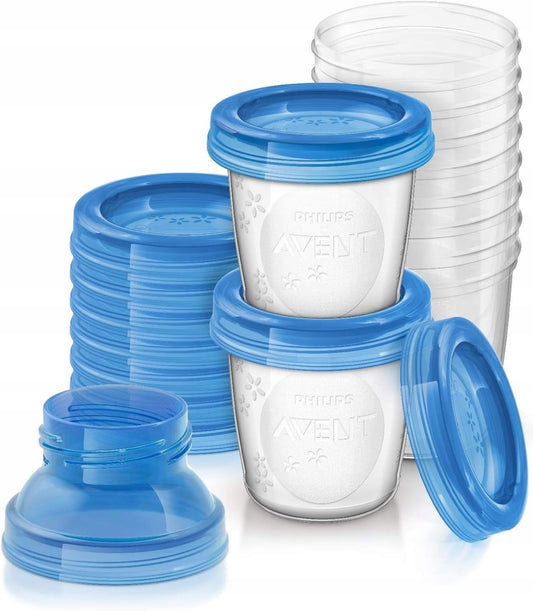 PHILIPS AVENT recipientes para alimentos x10 con adaptadores