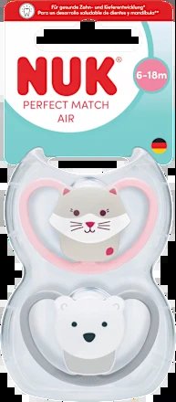 NUK Perfect Match Air Schnuller 6–18 Mon.