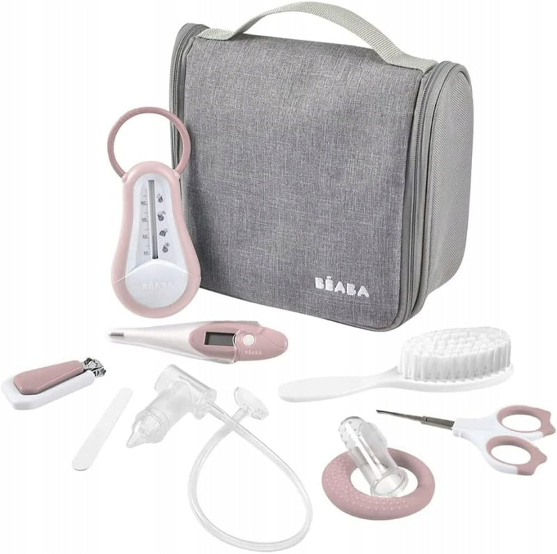 BEABA Baby-Pflegeset 9-teilig + Organizer mit Griff
