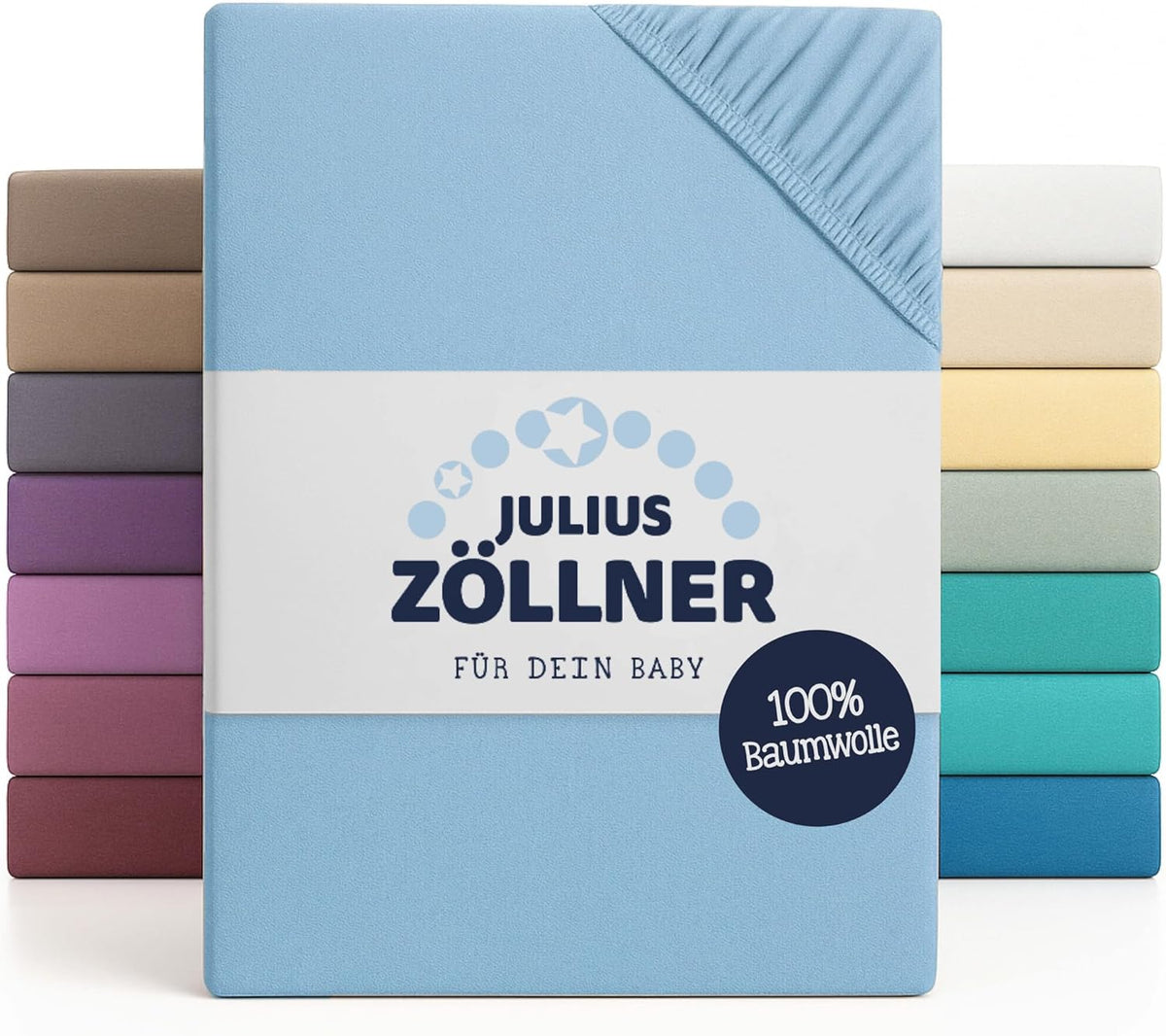JULIUS ZOLLNER σεντόνι με λάστιχο 70 x 140 60 x 120 x 2