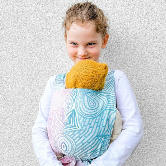 HOPPEDIZ soft carrier for dolls and plush toys