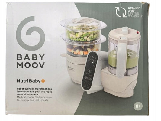 BABYMOOV Nutribaby+ 5v1 kuchyňský robot parní vařič mixér sterilizátor