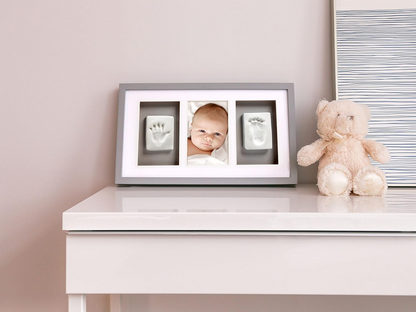 PEARHEAD Ramă foto din lemn Deluxe pentru fotografii și amprente 24 x 42 cm + argilă