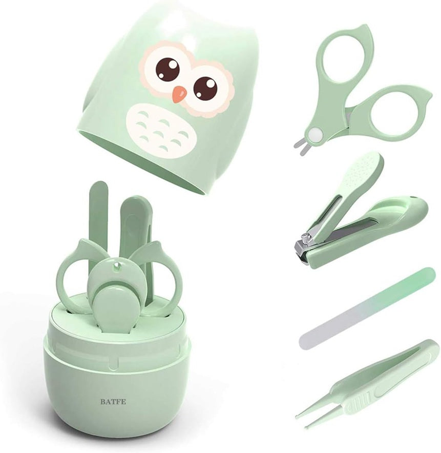 BEIDELI 4-piece baby care kit + SOWA organizer with lid