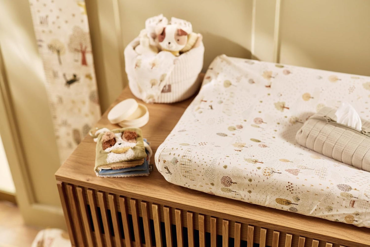 JOLLEIN Tiny Park metruță textilă pentru măsurarea înălțimii 50-140 cm