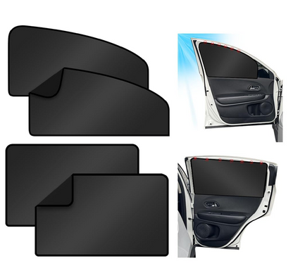URAQT parasolare laterale pentru geamuri auto, set 4 bucăți