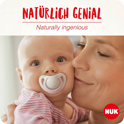 NUK Genius Color Schnuller x2 18 Monate+