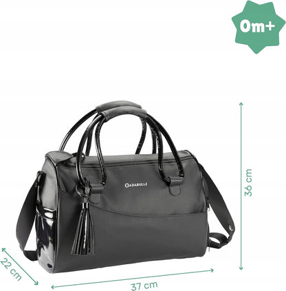 BADABULLE Wickeltasche + Zubehör GLOSSY