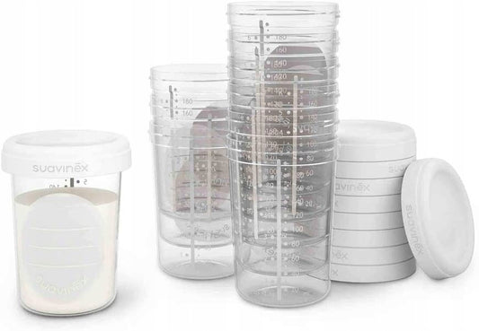 SUAVINEX recipientes de almacenamiento 10 x 200 ml para bebés