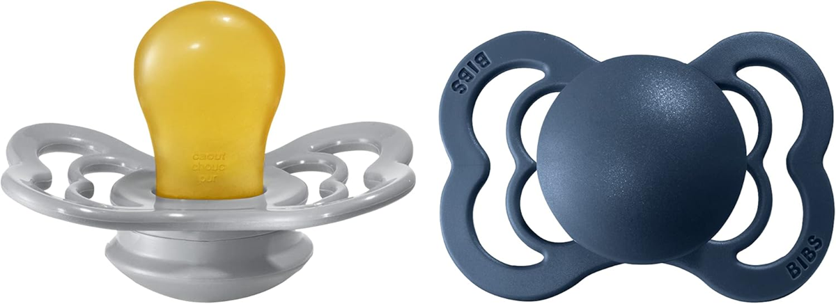 BIBS SUPREME2 rubber nipples, symmetricalage 0-6 monthsmulticolouredGood, new condition, replacement packaging