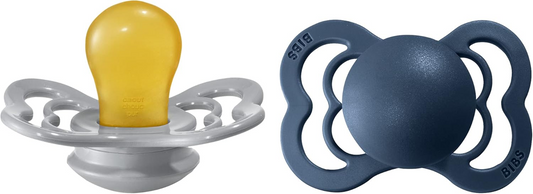 BIBS SUPREME2 rubber nipples, symmetricalage 0-6 monthsmulticolouredGood, new condition, replacement packaging