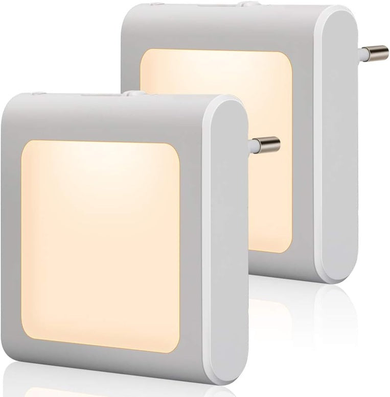 EMOTIONLITE lampă de veghe LED pentru priză 7x7 cm 2 bucăți