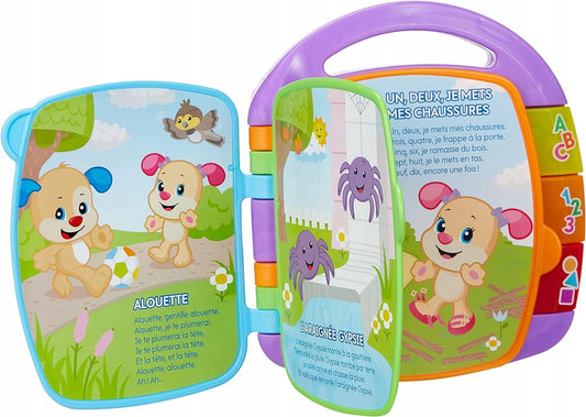 FISHER-PRICE CDH49 elektroniczna książeczka edukacyjna JĘZYK WŁOSKI – zdjęcie produktu 2