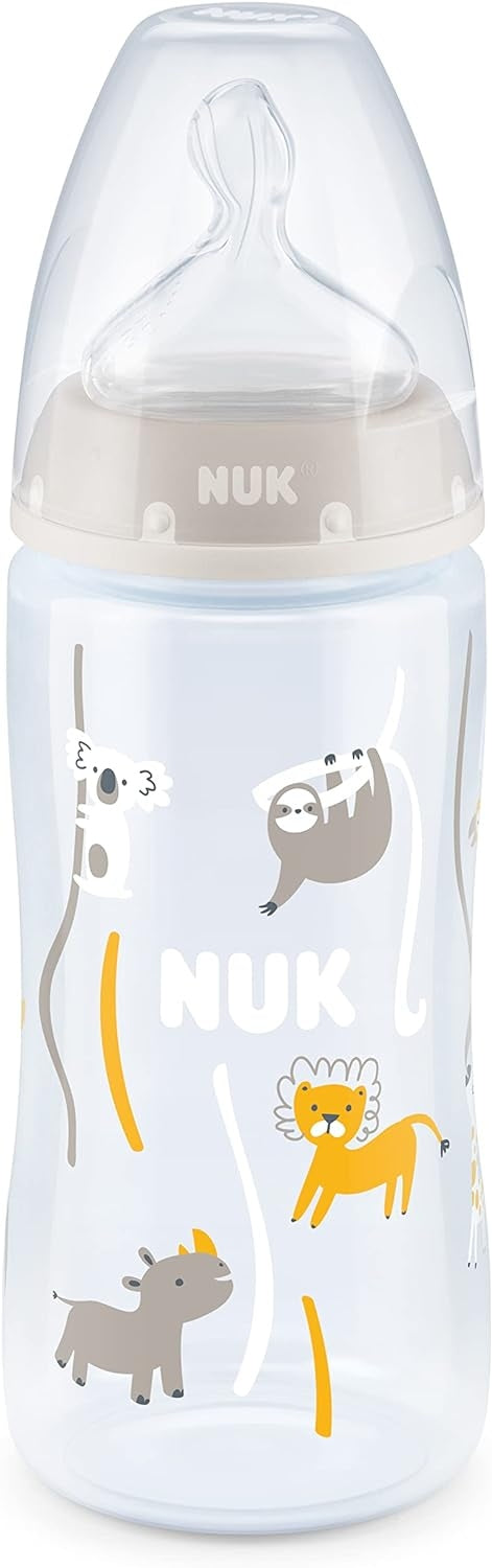 NUK First Choice+ 0-6 m FĽAŠA 300 ml s ukazovateľom teploty