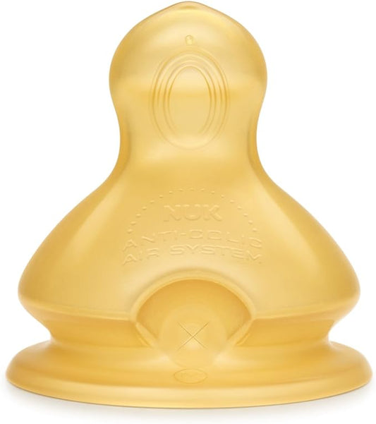 NUK First Choice+ cumlíky na fľaše x2 L 6 mes.+ LATEX