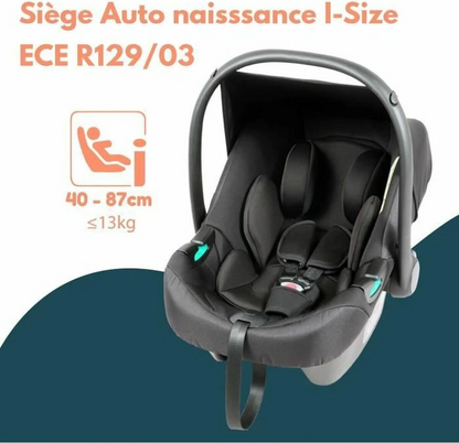 BAMBISOL double stroller + group 0 car seat