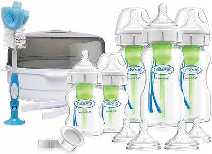 DR. BROWN'S Starterset Mikrowellensterilisator + Flaschen und Zubehör