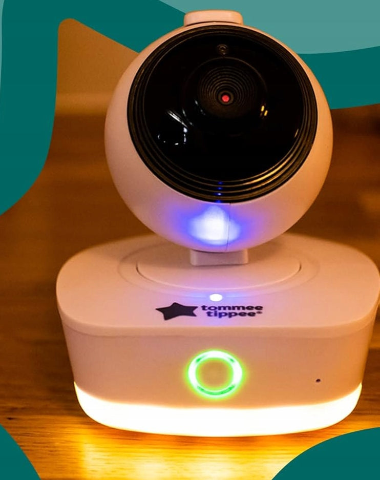 TOMMEE TIPPEE cyfrowa niania elektroniczna 4,3" + czujnik ruchu, kamera z ekranem i stacją bazową