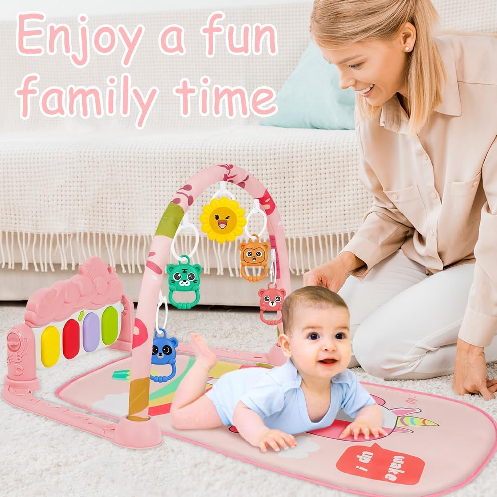 AOMIG Educational Play Mat with Piano, 0–36 Months