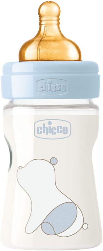 CHICCO Original Touch biberon 150 ml tettarella in lattice flusso lento 0+