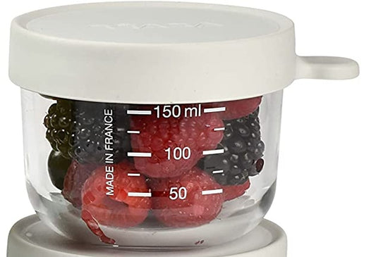 BEABA üveg tárolóedény, befőttesüveg 150 ml