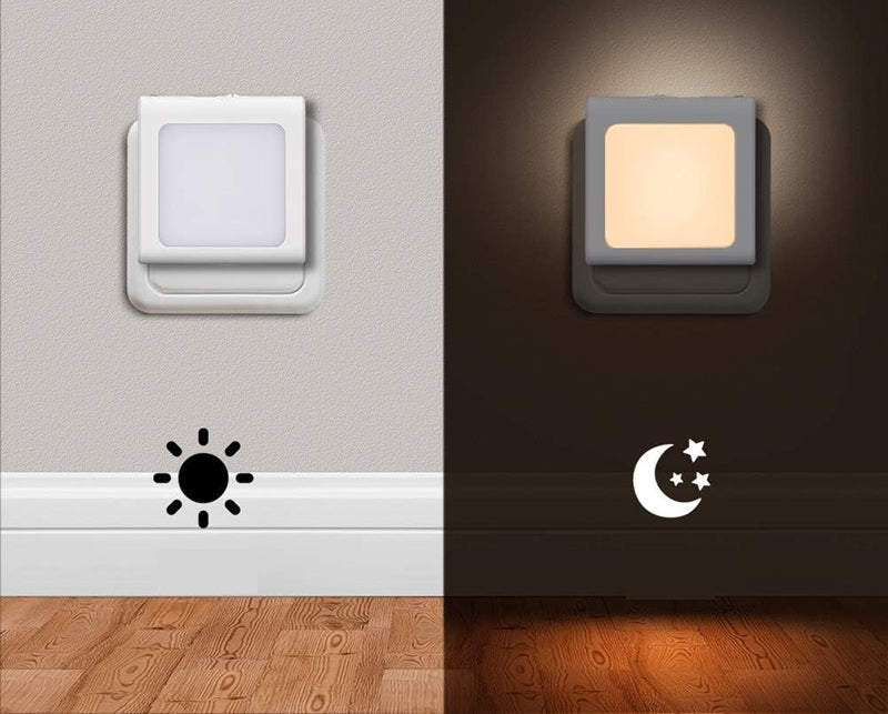 EMOTIONLITE lampă de veghe LED pentru priză 7x7 cm 2 bucăți